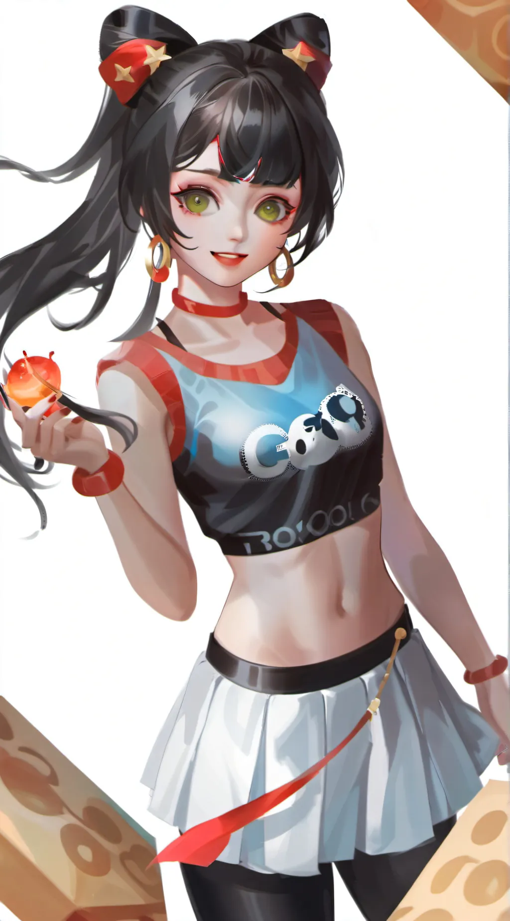 ai character: Jennifer  background