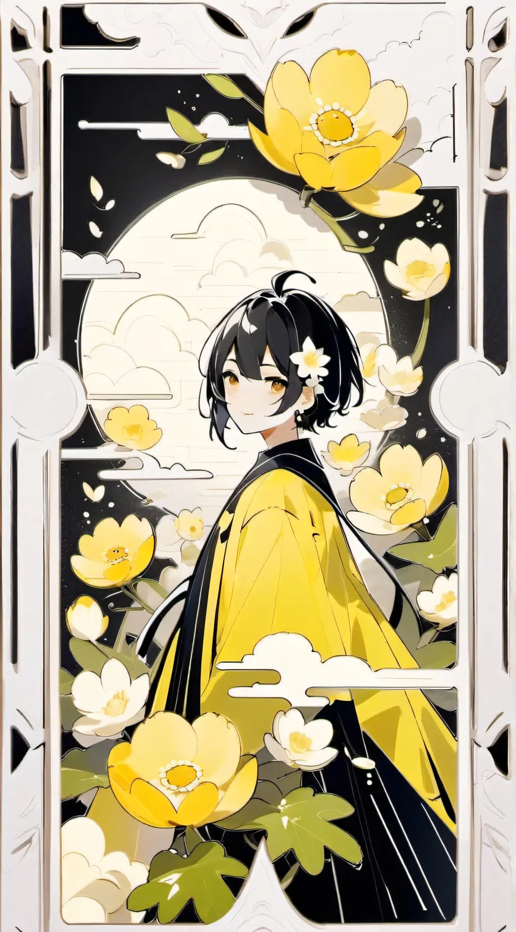 ai character: Ur lost background