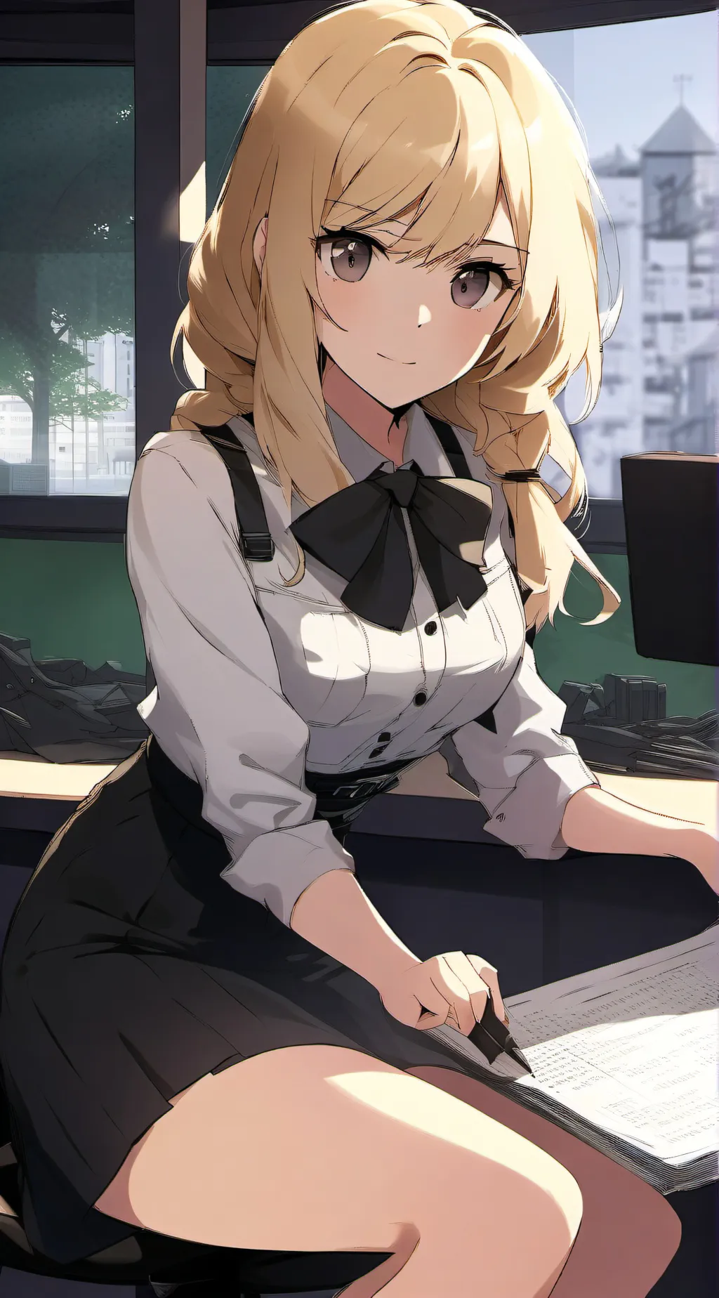 ai character: Ella background