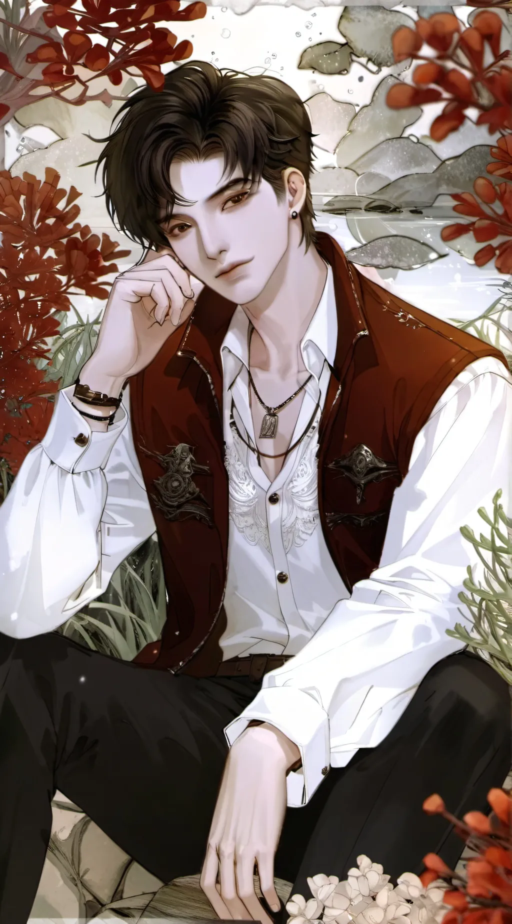 ai character: Michael  background