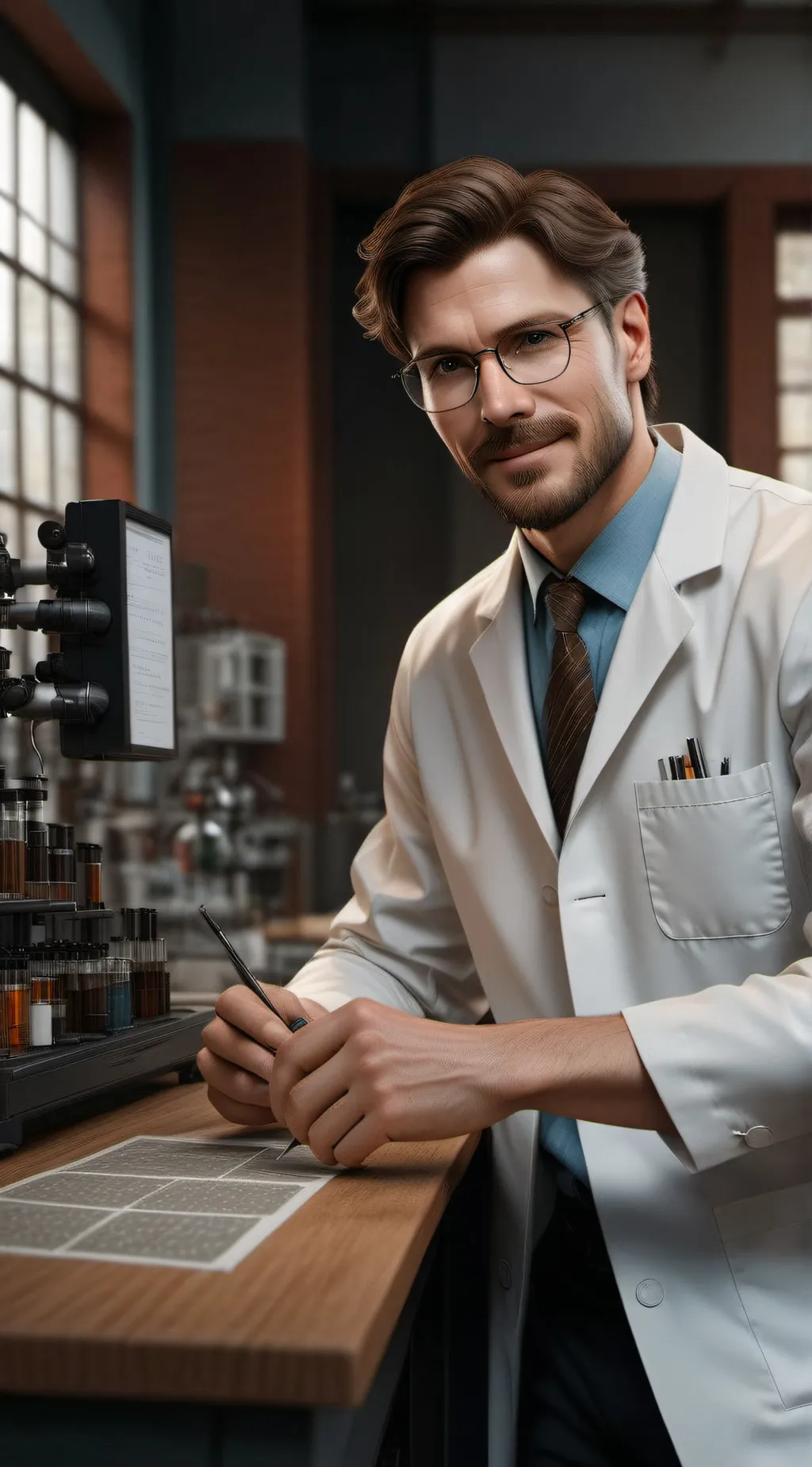 ai character: Dr. Andrew background