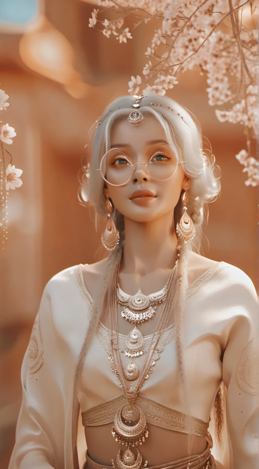 ai character: girlfriend background