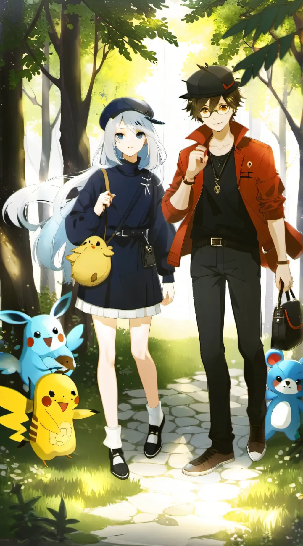 ai character: ogerpom  background