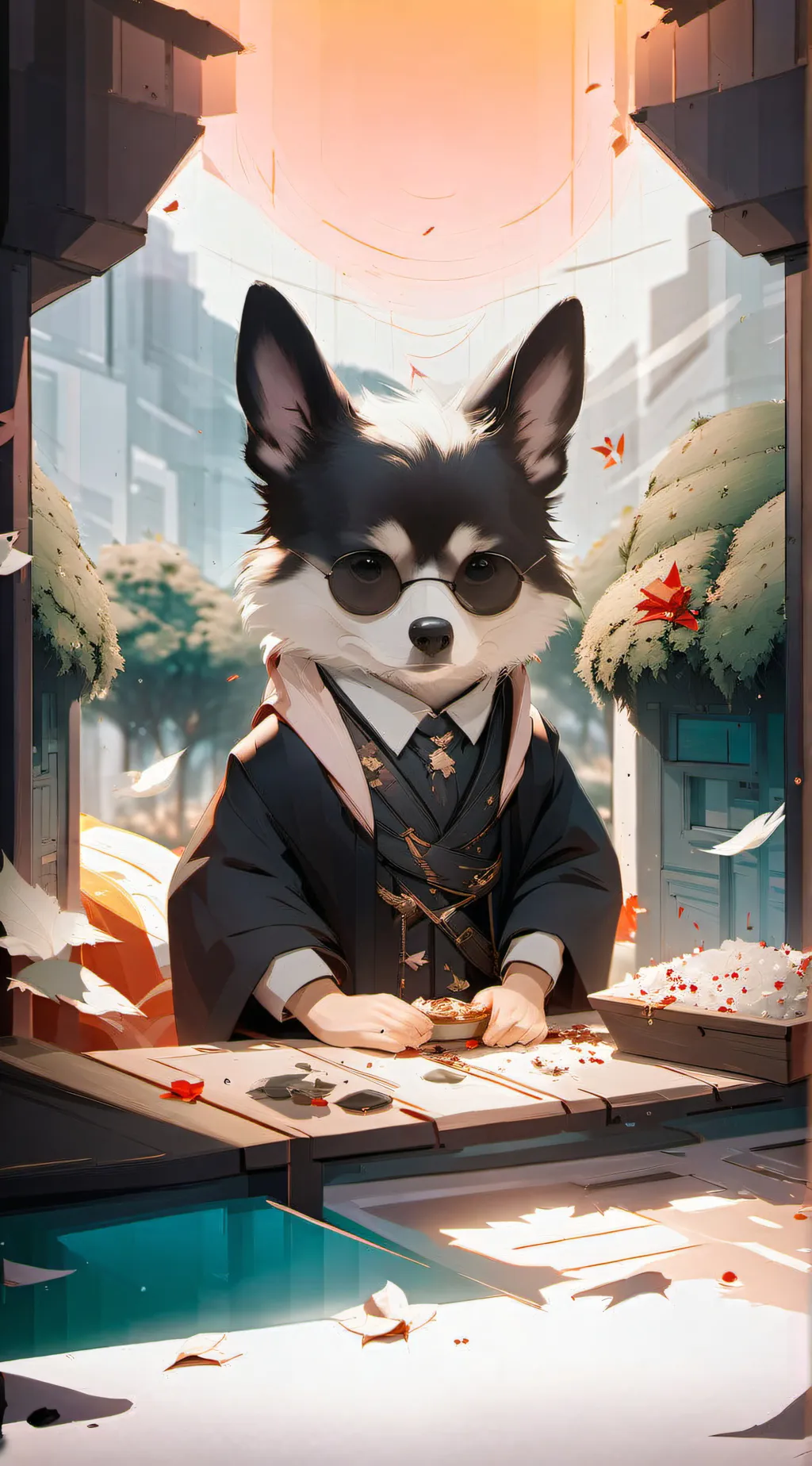 ai character: Felix background