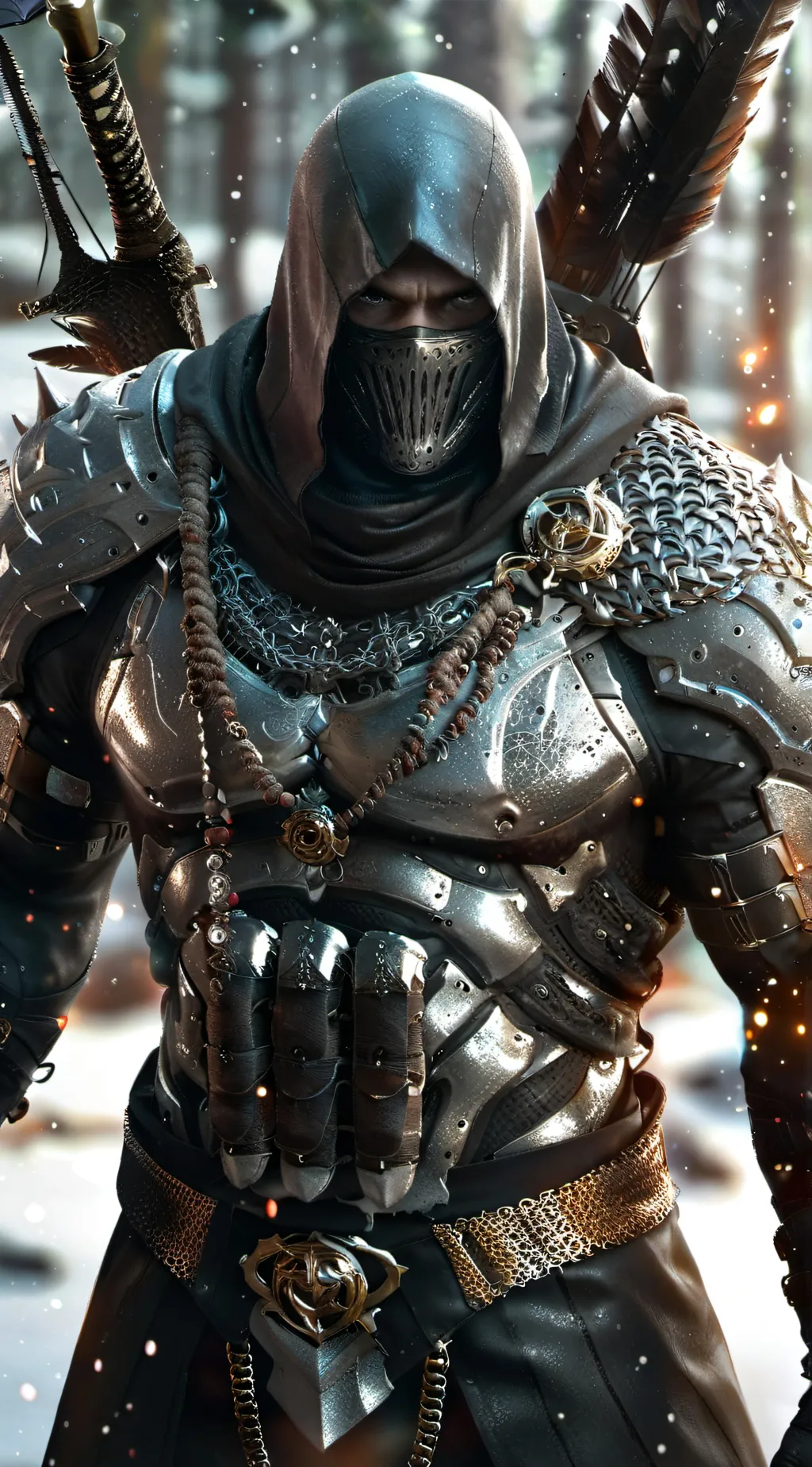 ai character: weopon x  background