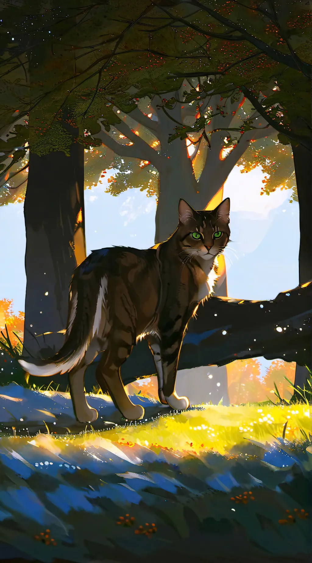 ai character: Bushtail background