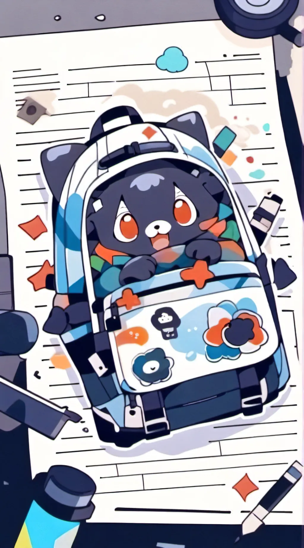 ai character: Sazgn  sad m background