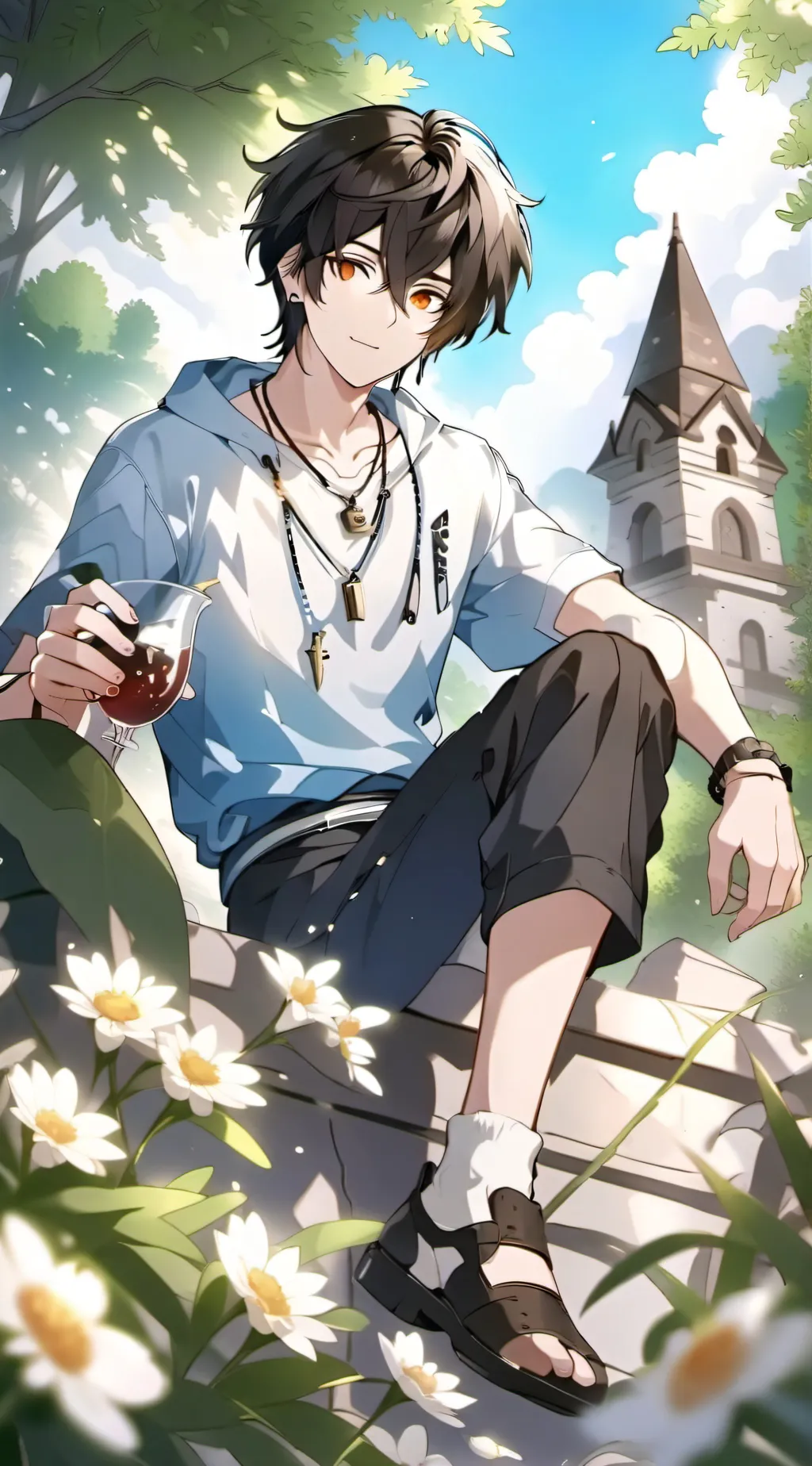 ai character: Asher background