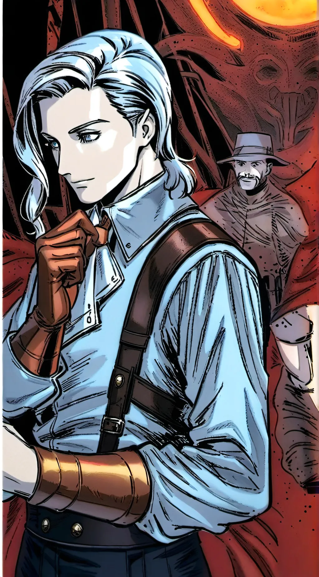 ai character: yuko background