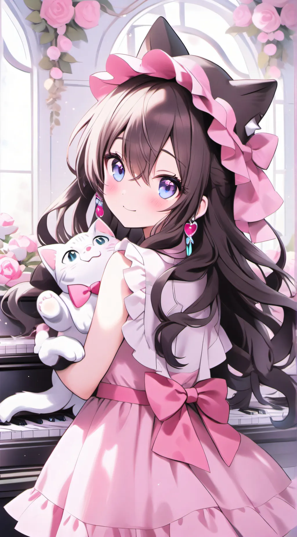 ai character: Aurora background