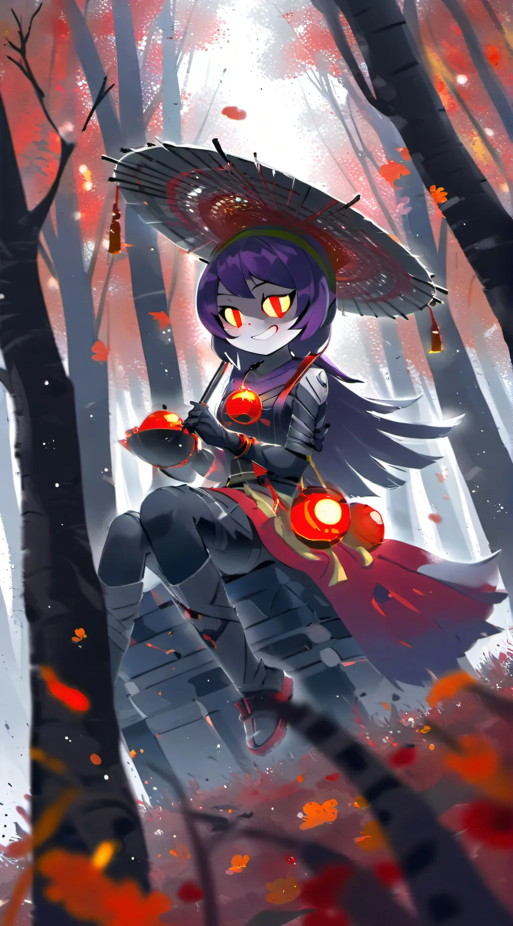 ai character: Md x HH background