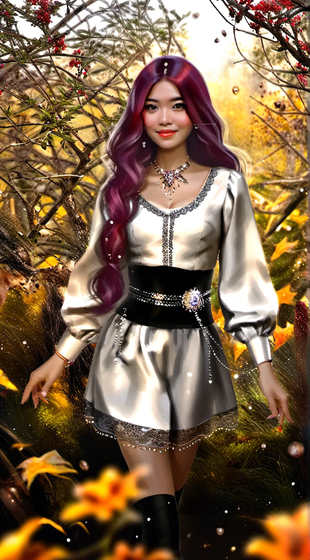 ai character: Elara background