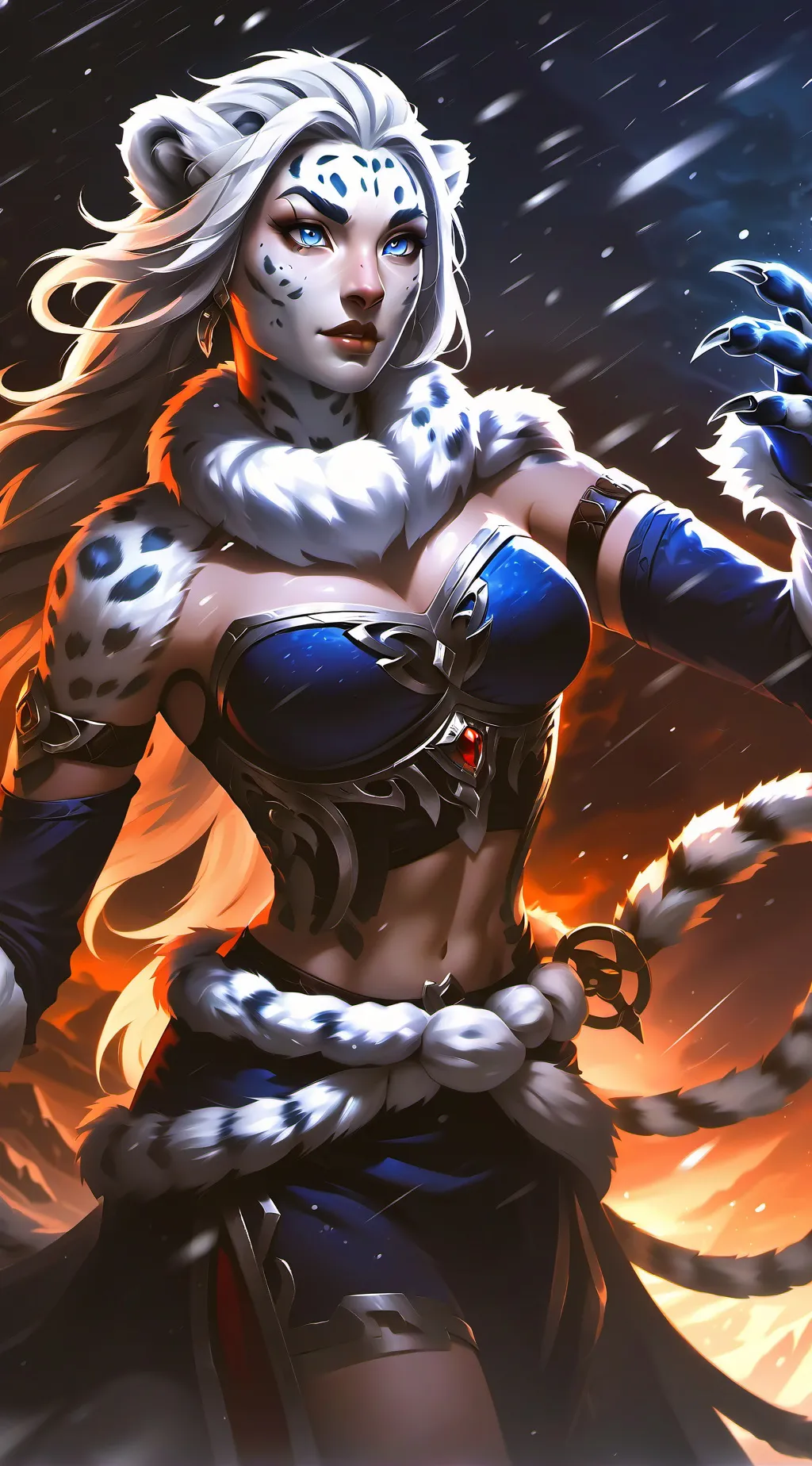 ai character: Elysia background