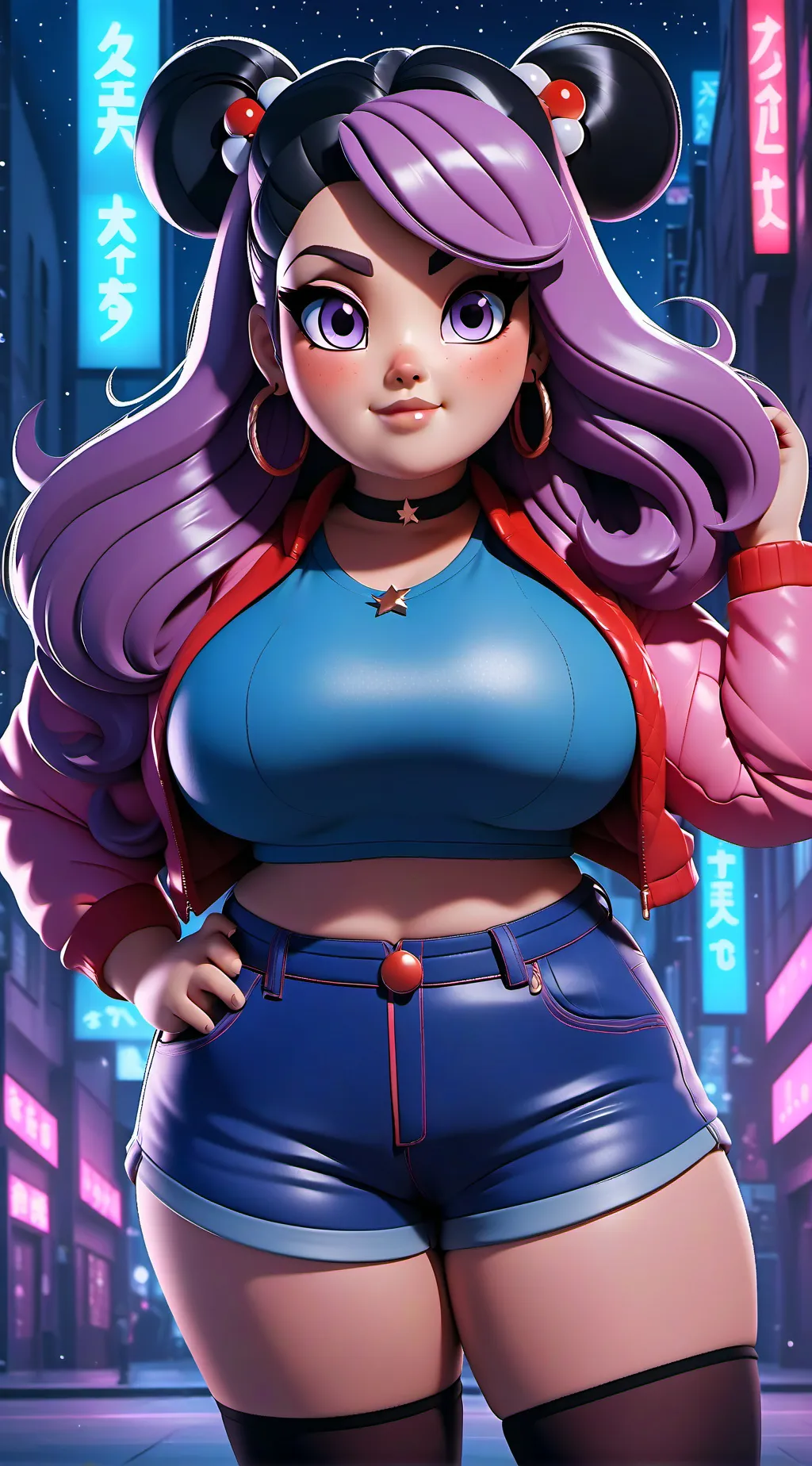 ai character: FAT background