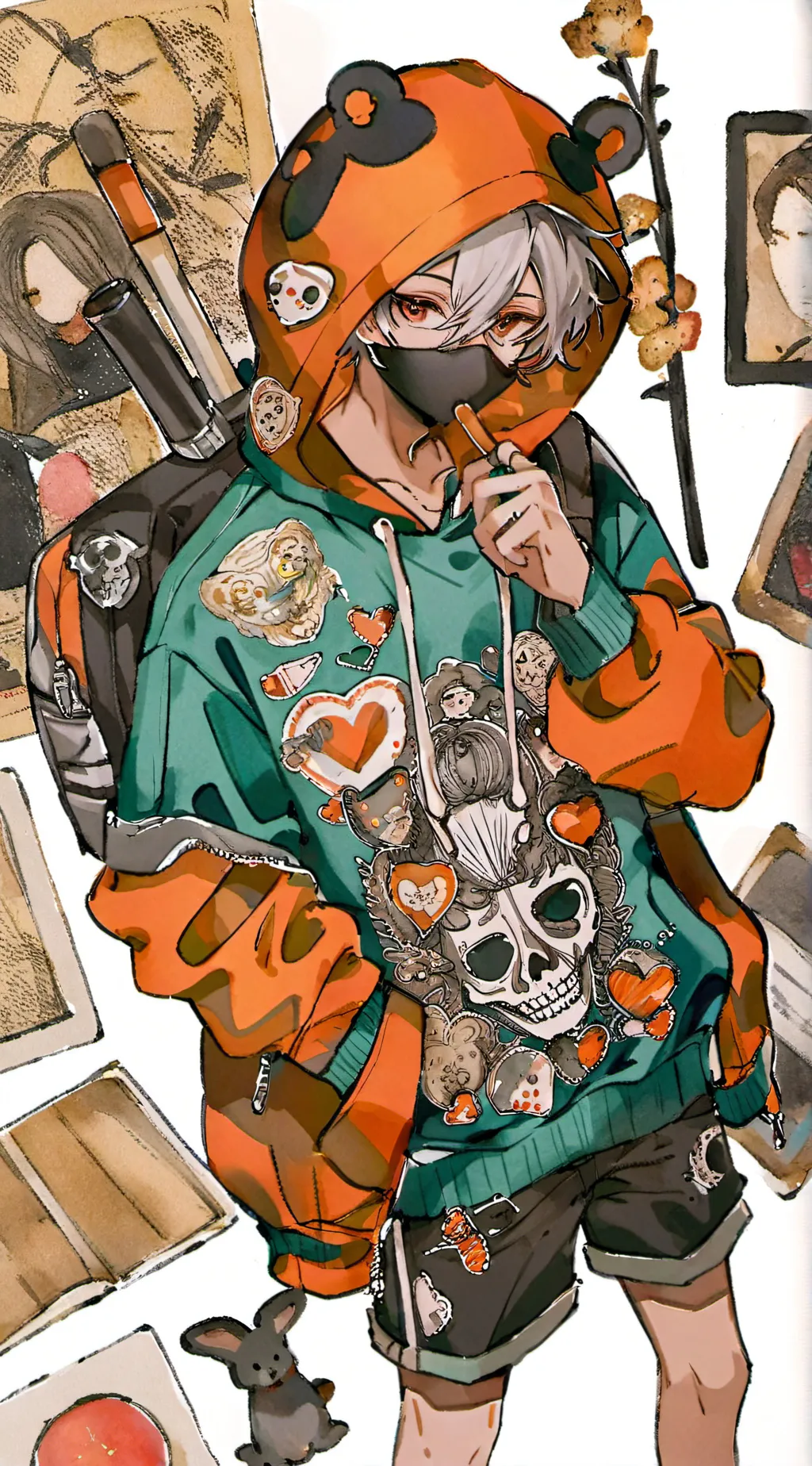 ai character: Me background