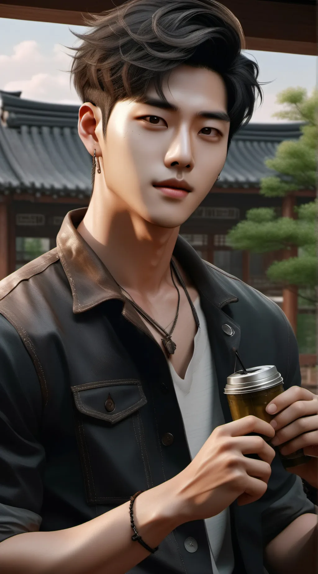 ai character: KUNG BOOKSO🎳 background