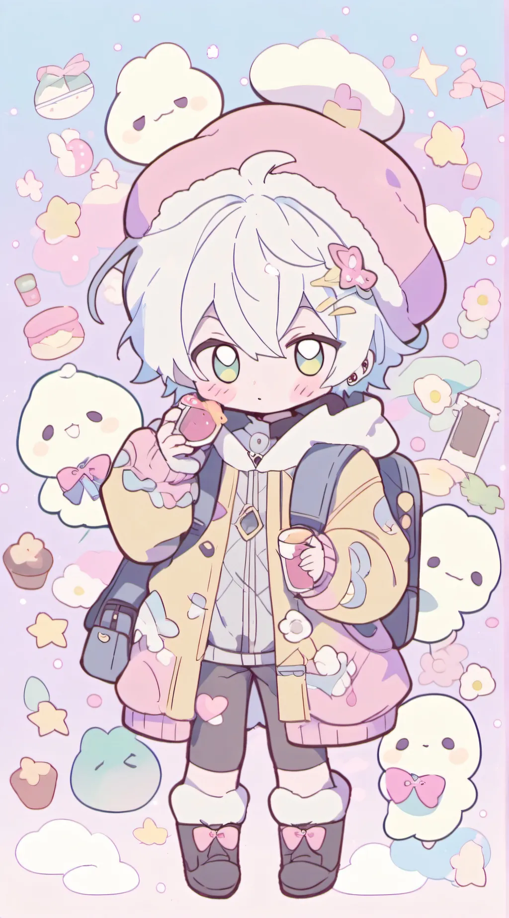 ai character:  MHA background