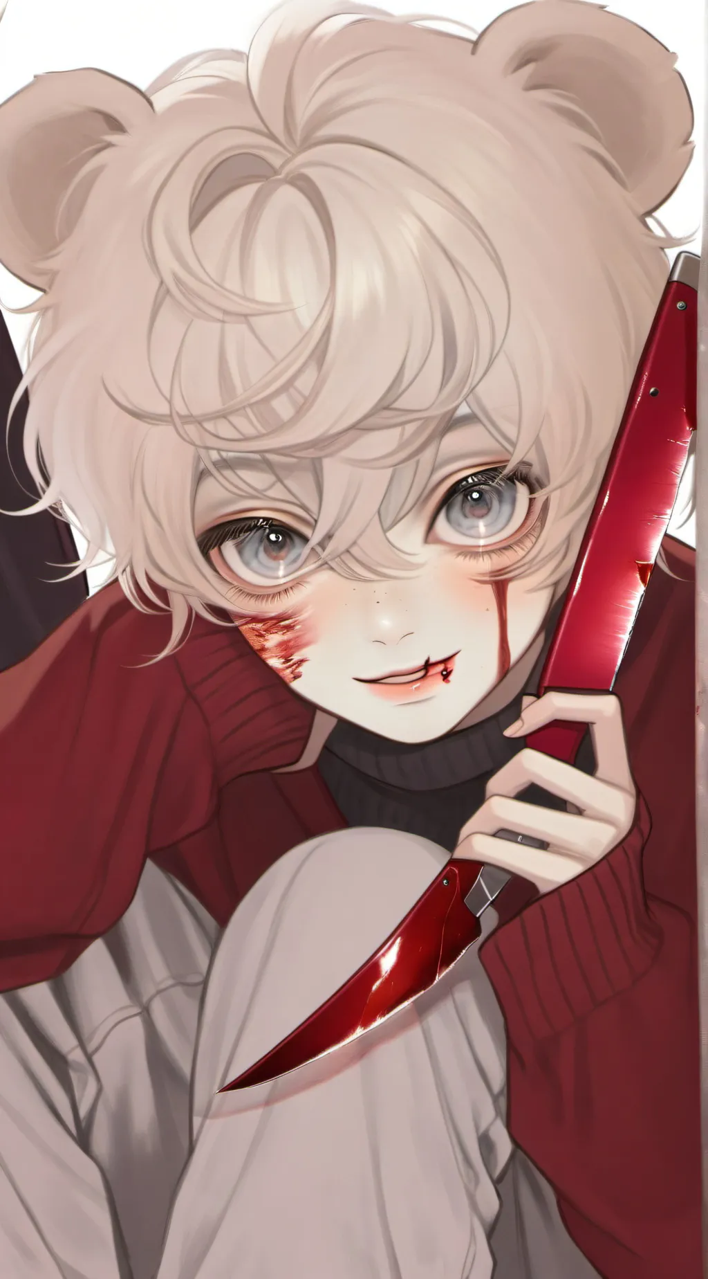 ai character: Maki background