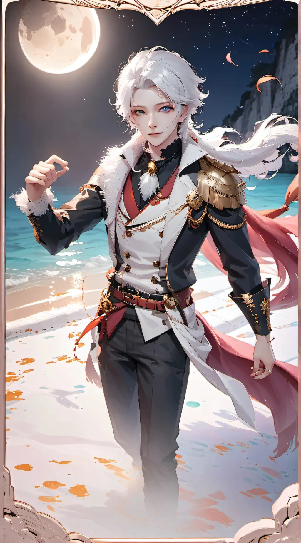 ai character: Prince Davis background