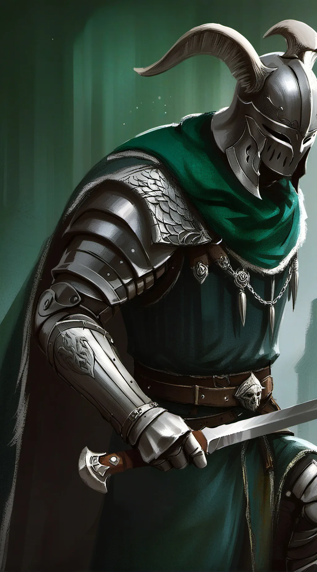 ai character: the shower skelet background