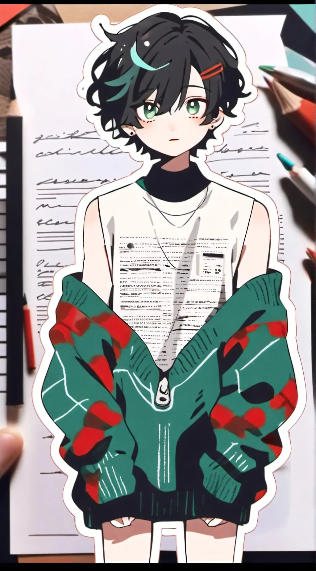 ai character: Vinny background