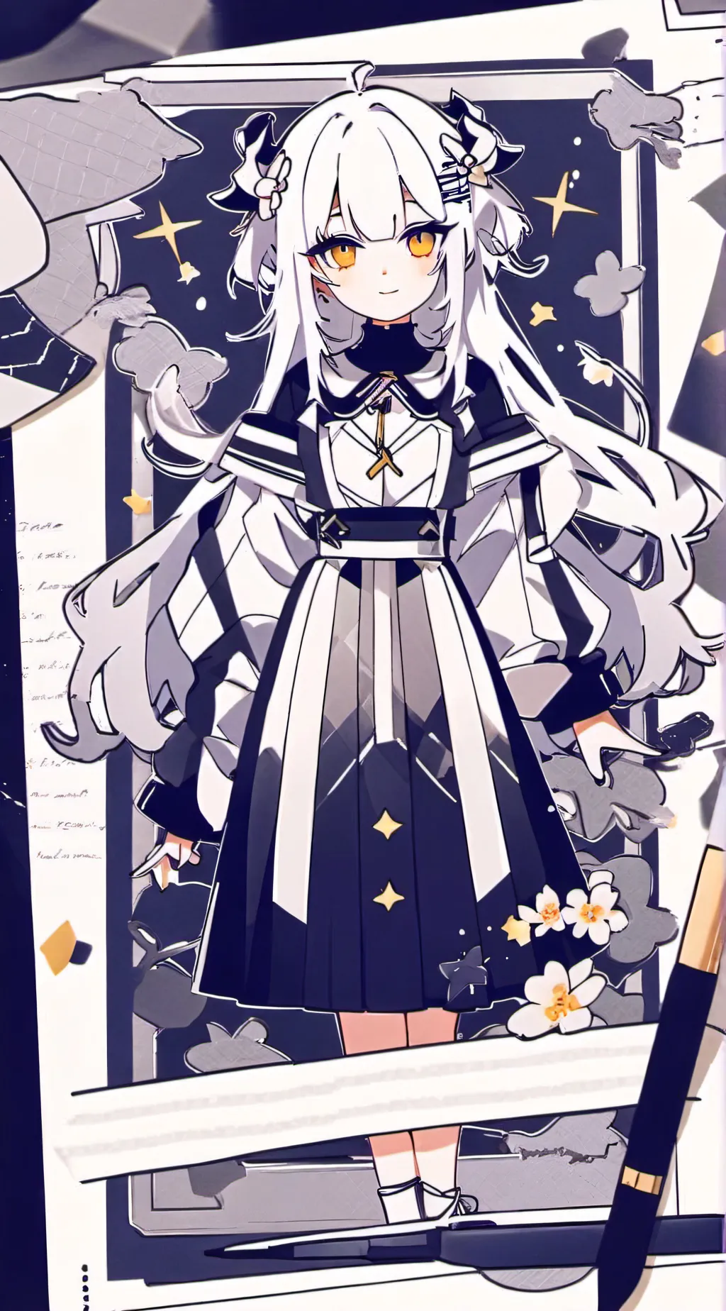 ai character: sister  background