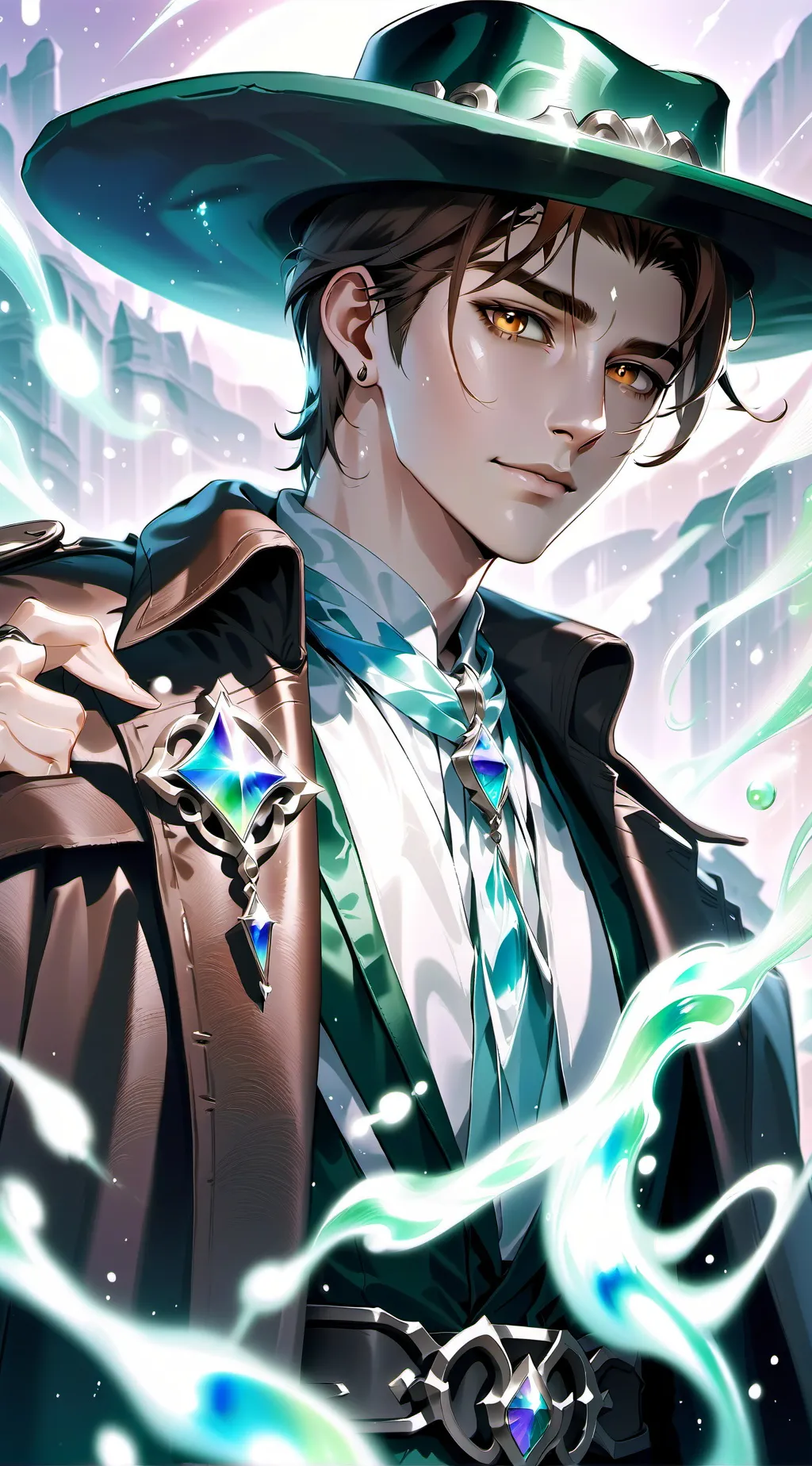 ai character: Justin background