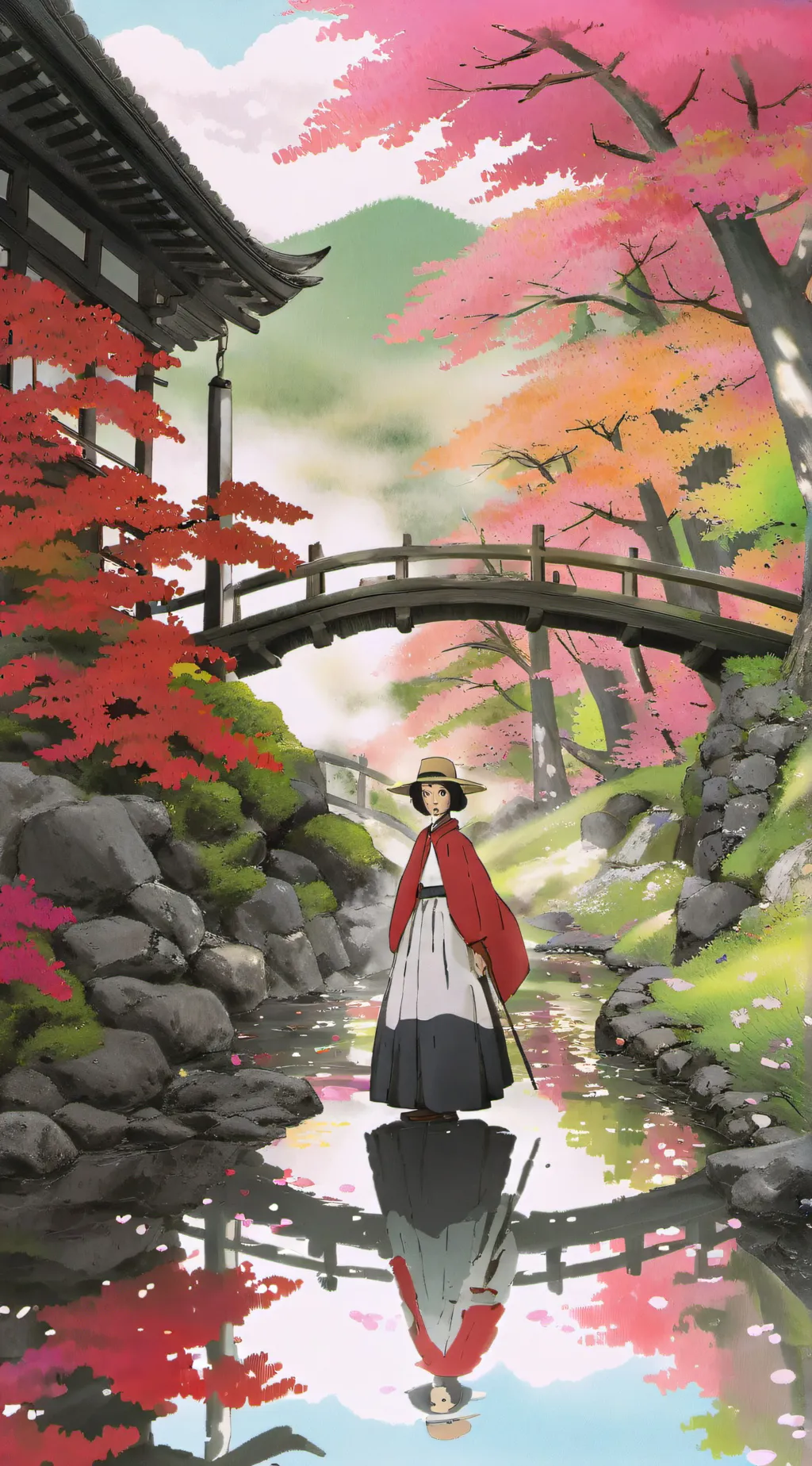 ai character: My hero academia  background