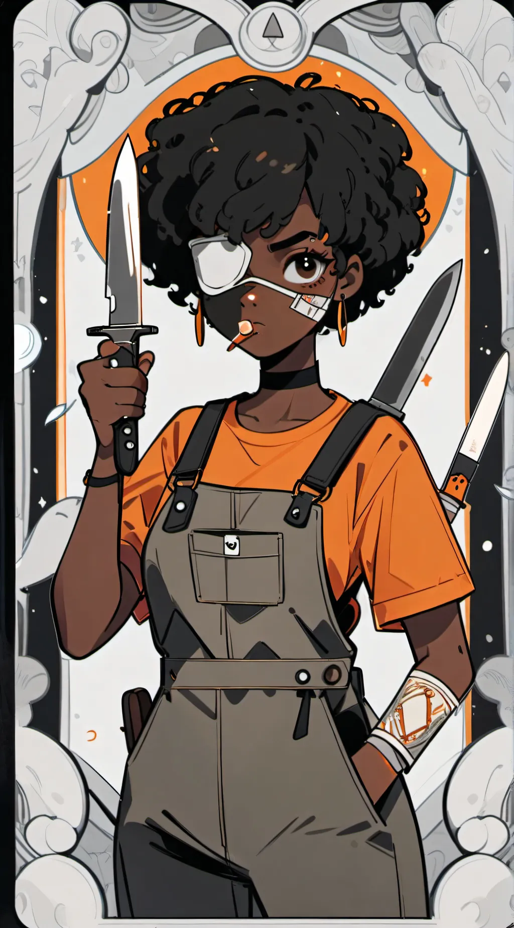 ai character: Doors. (Again) background