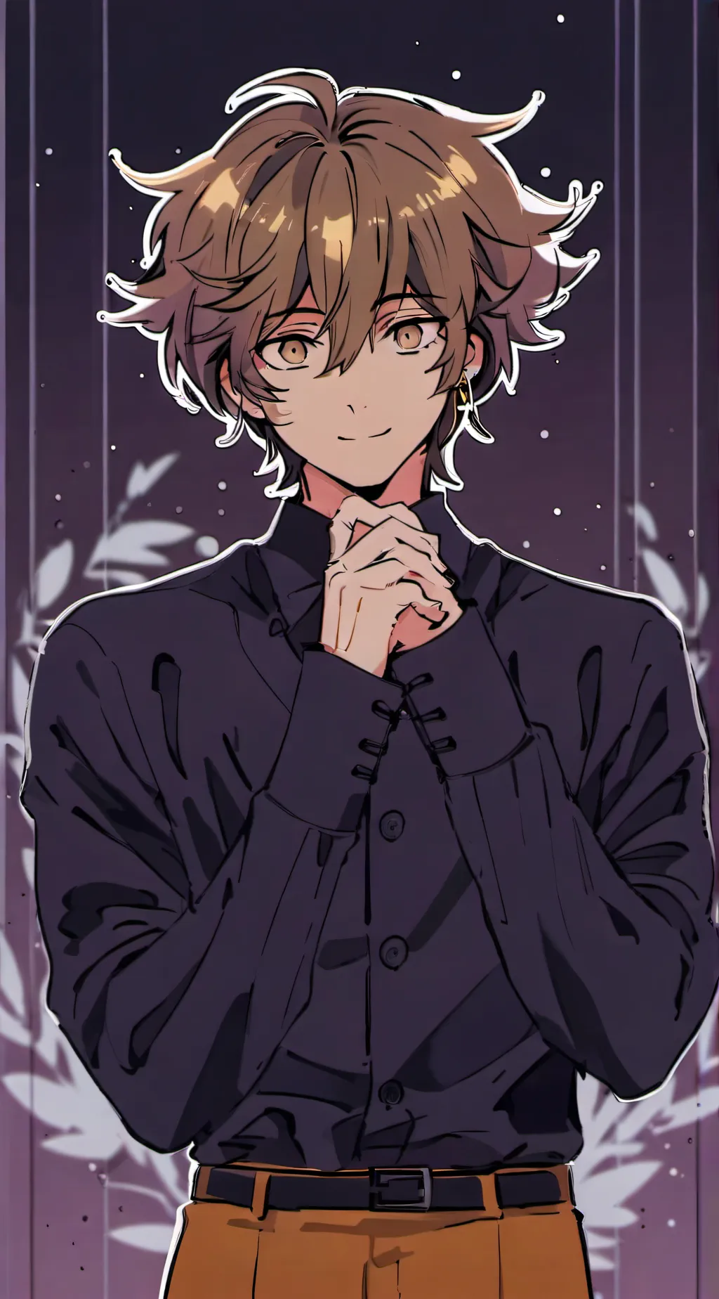 ai character: Max background