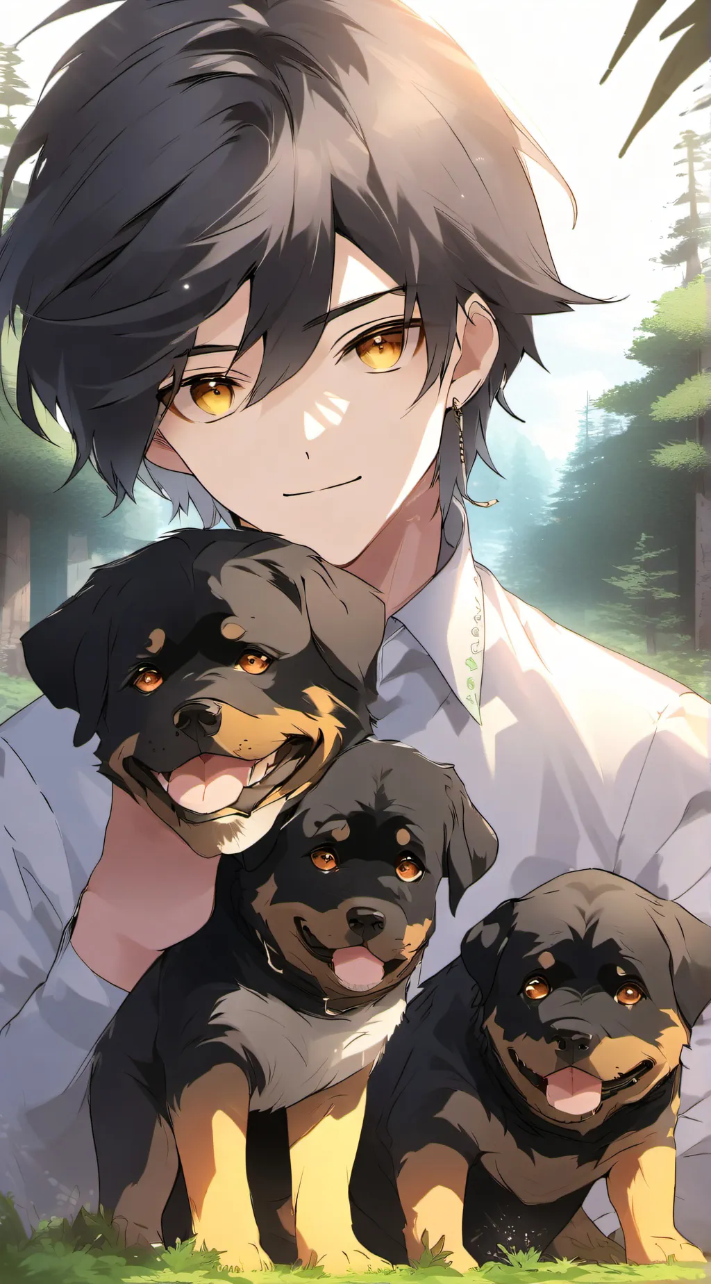 ai character: Kain,Jane,Hank,Zan background