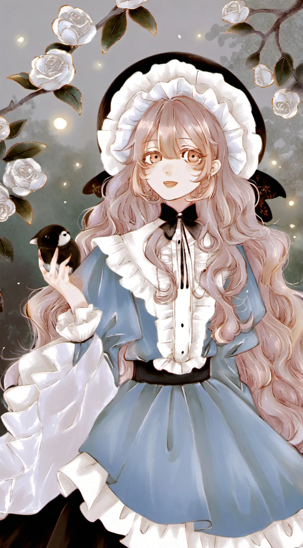 ai character: paige background