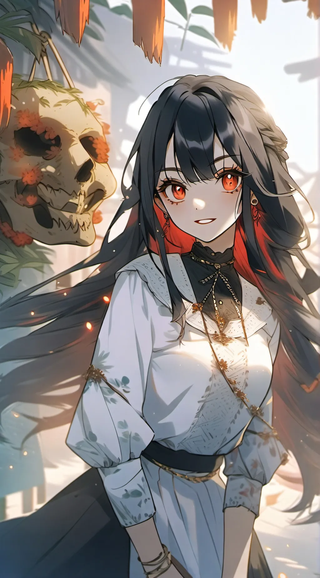 ai character: Leona background