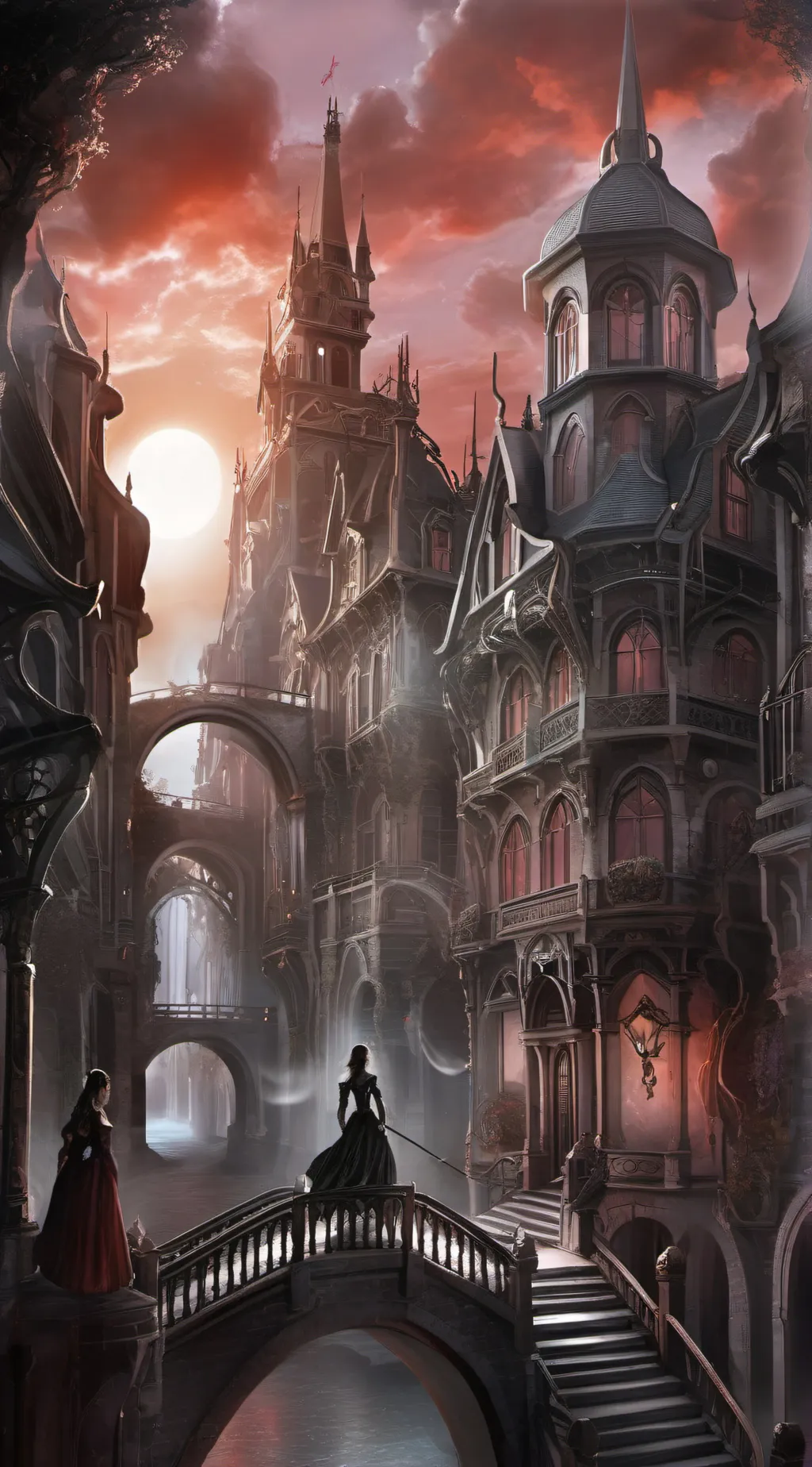 ai character: Hazbin Hotel background