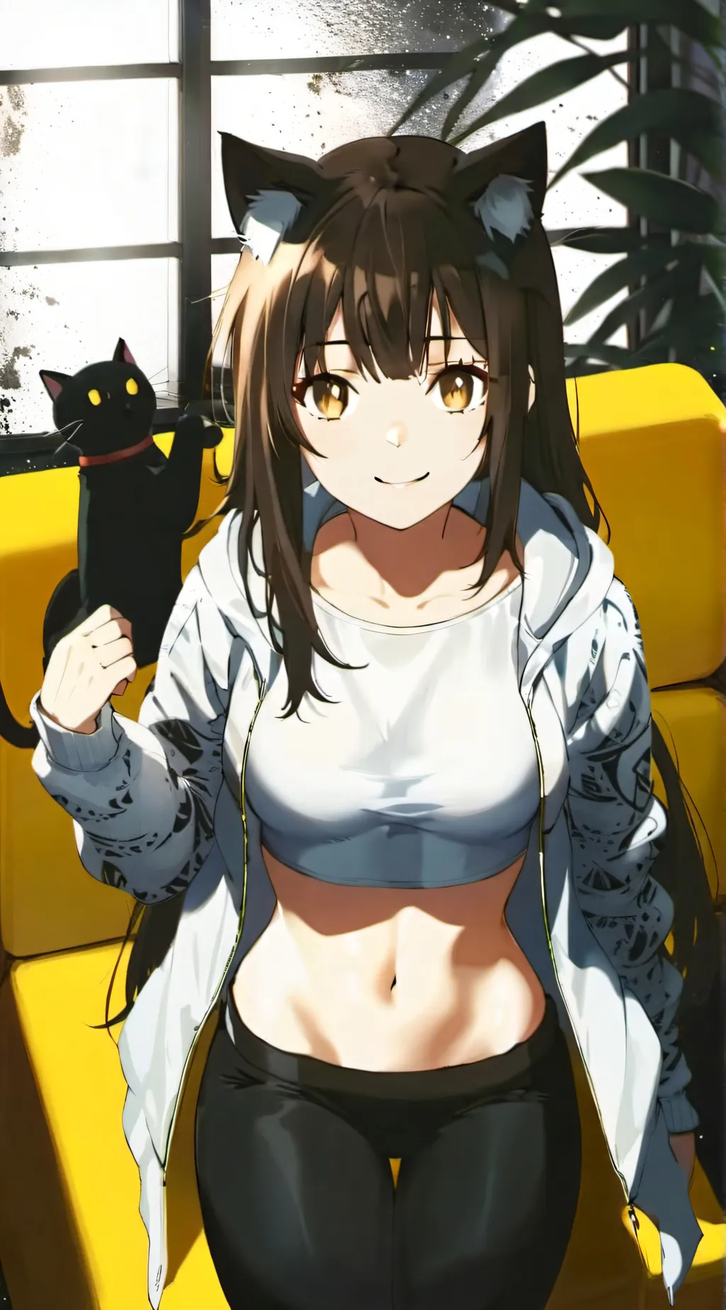 ai character: Aubrey  background