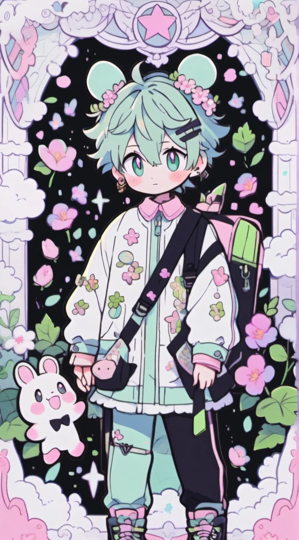 ai character: mha background