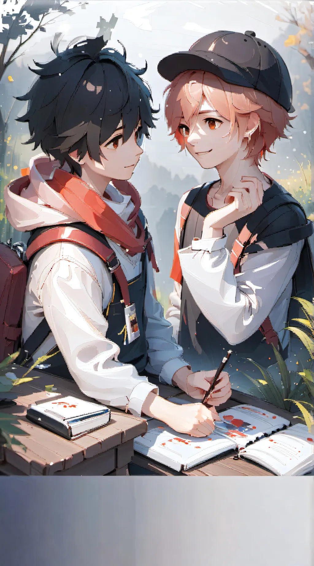 ai character: The cuties  background