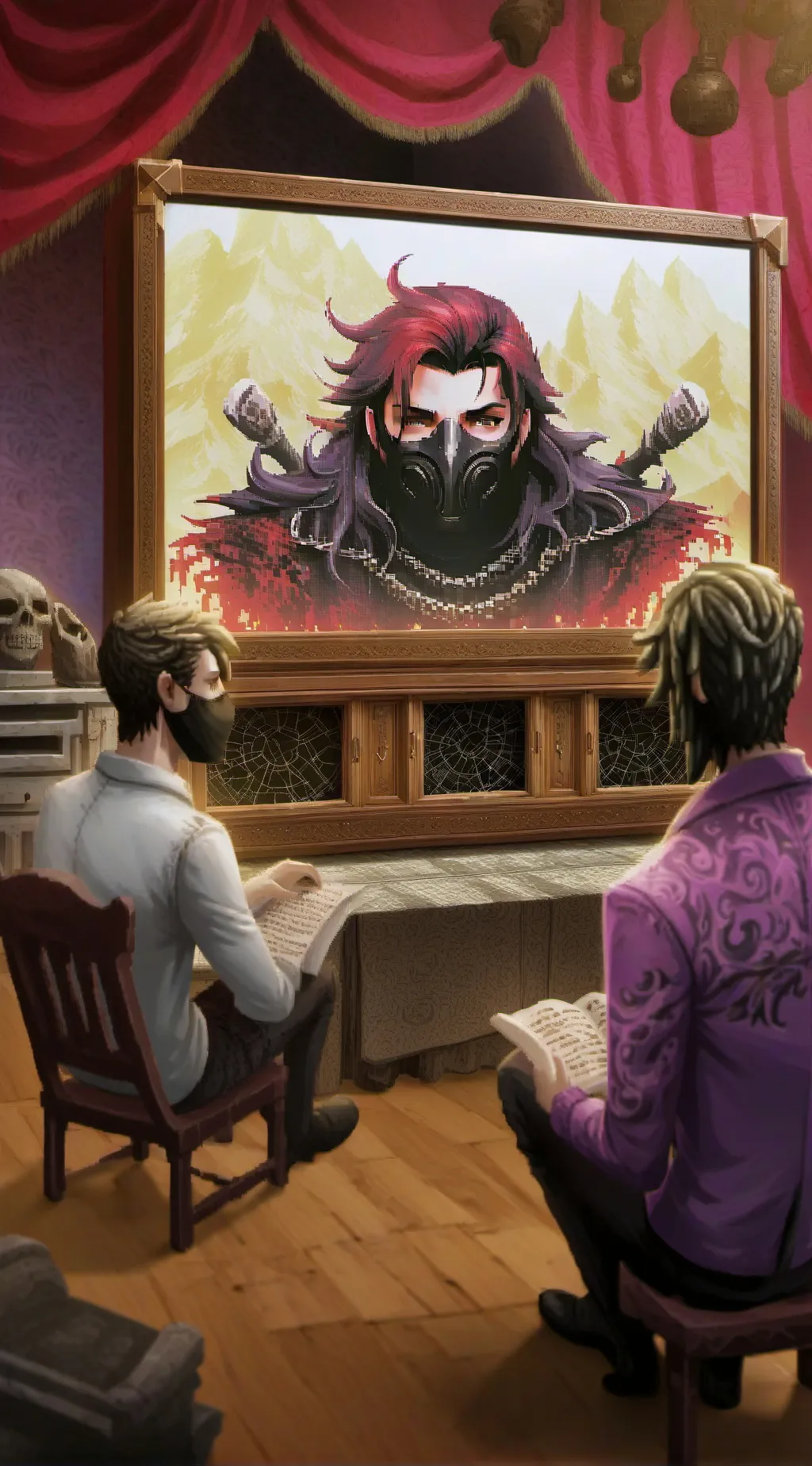 ai character: mha villain background