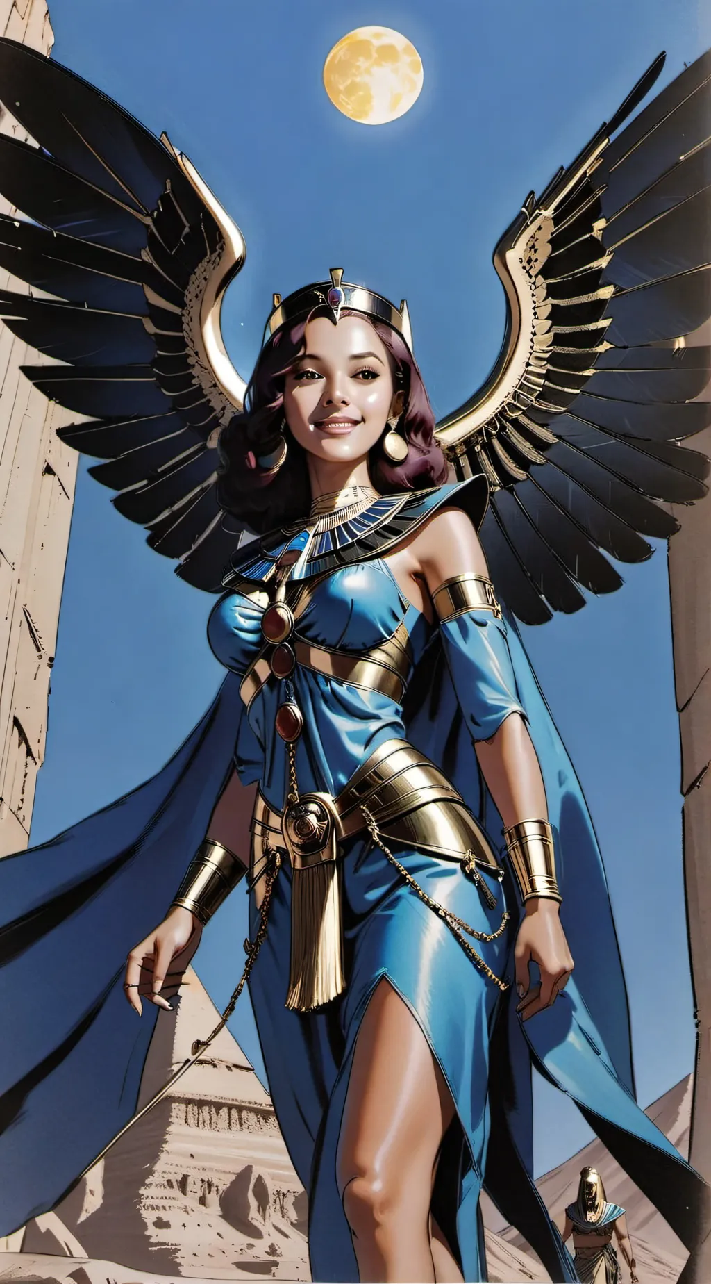 ai character: Nesta  background