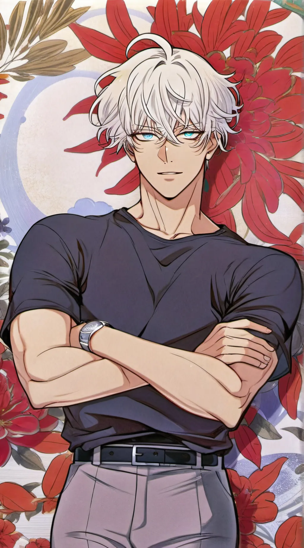 ai character: Devils line & JJK background