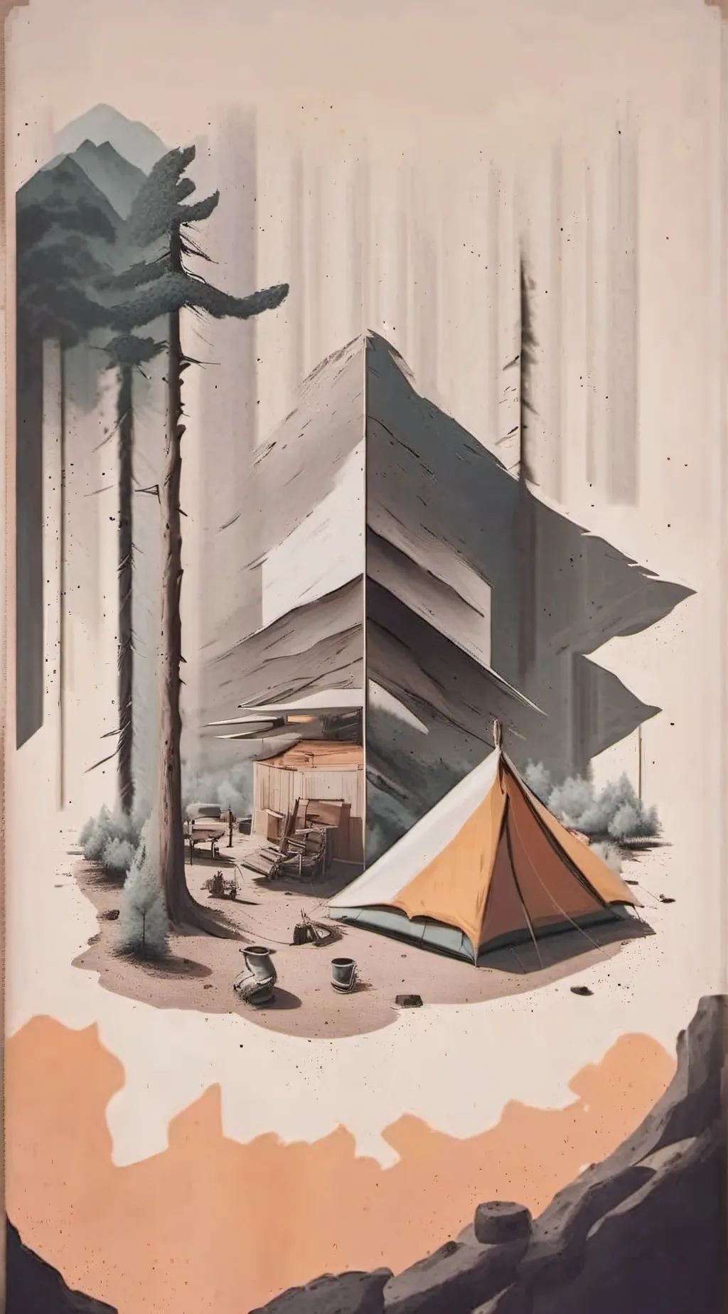 ai character: ☆ Fpe-camping ☆ background