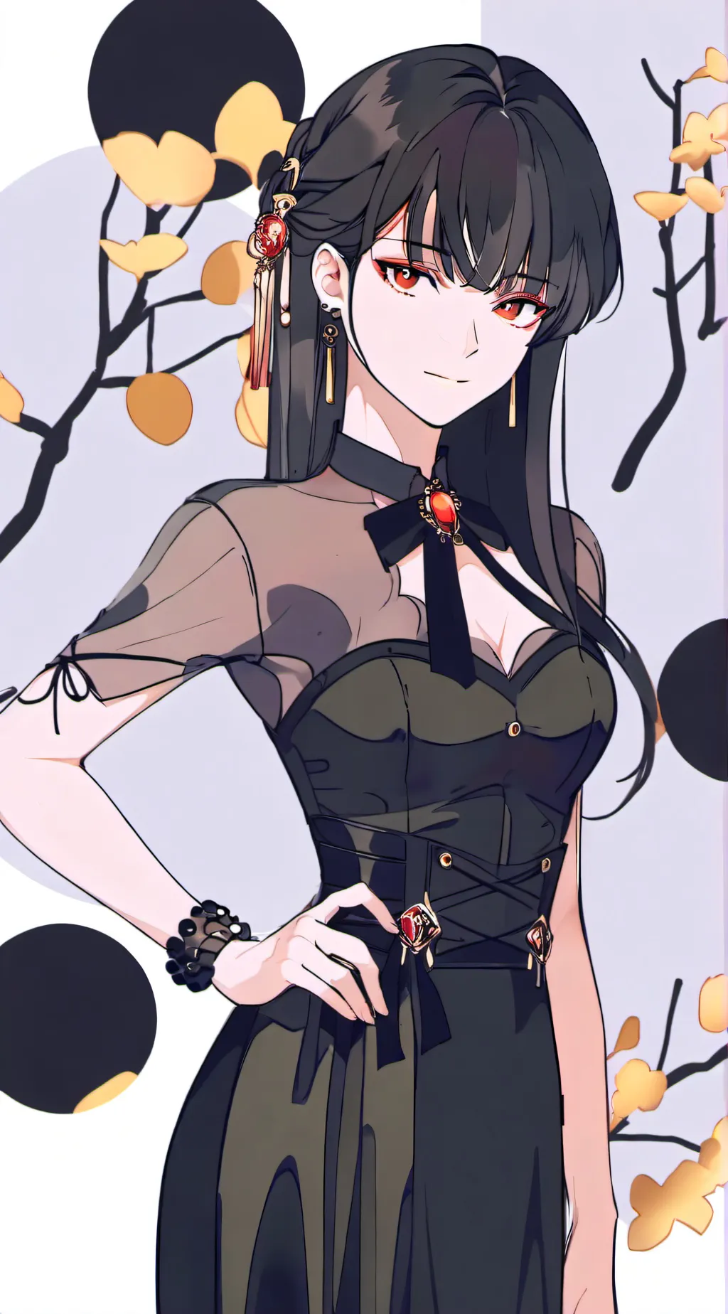 ai character: Raya background