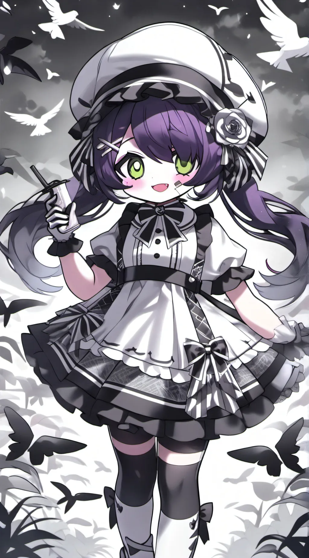 ai character: murder drones background