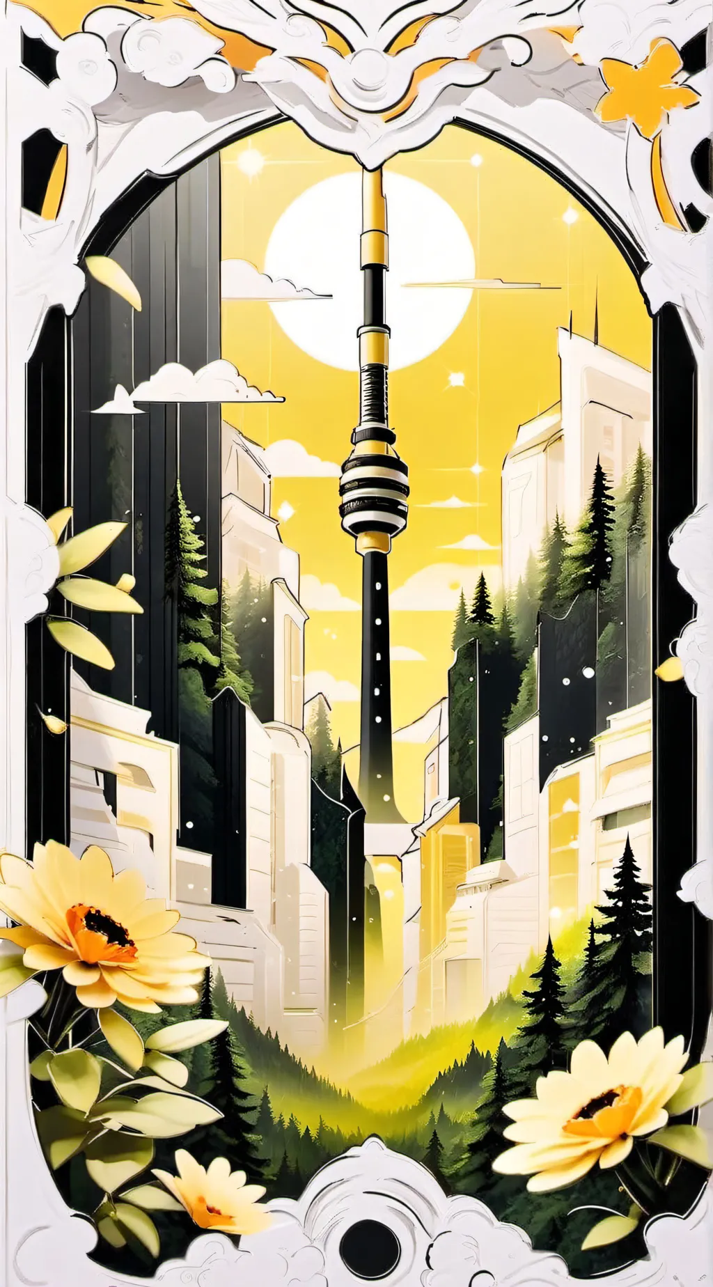 ai character: Kicken Chicken background