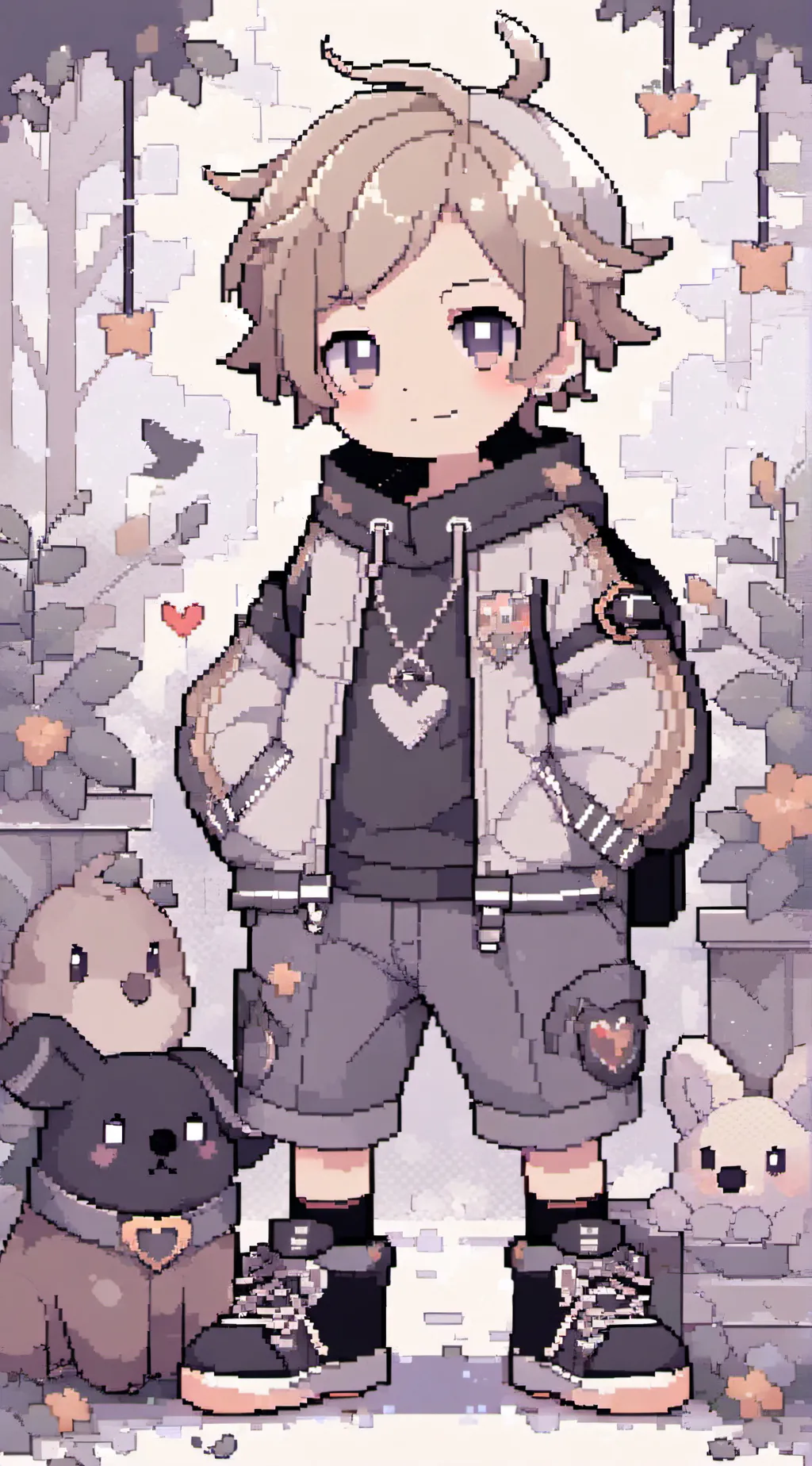 ai character: Nikey  background