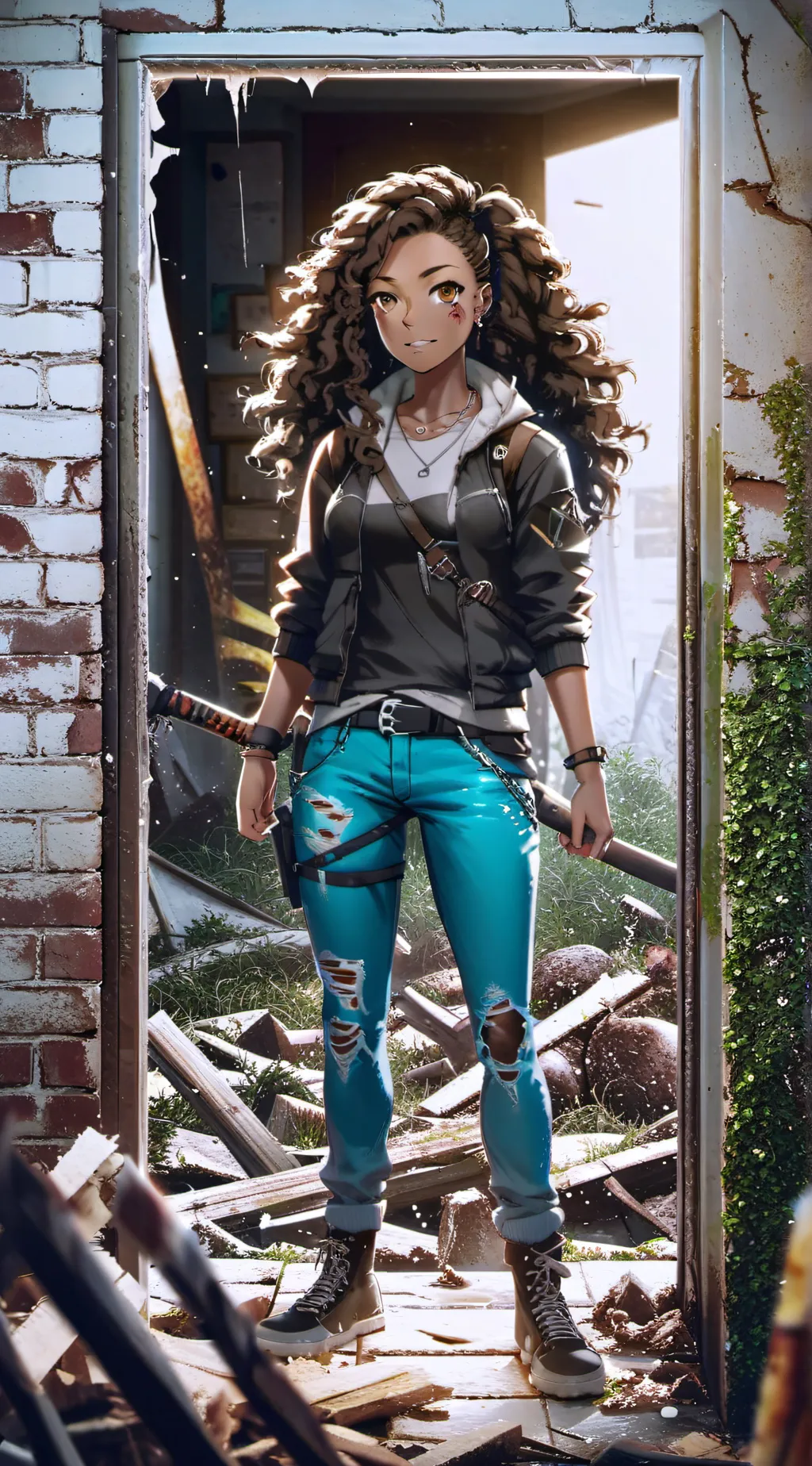 ai character: Apocalypse Robin  background