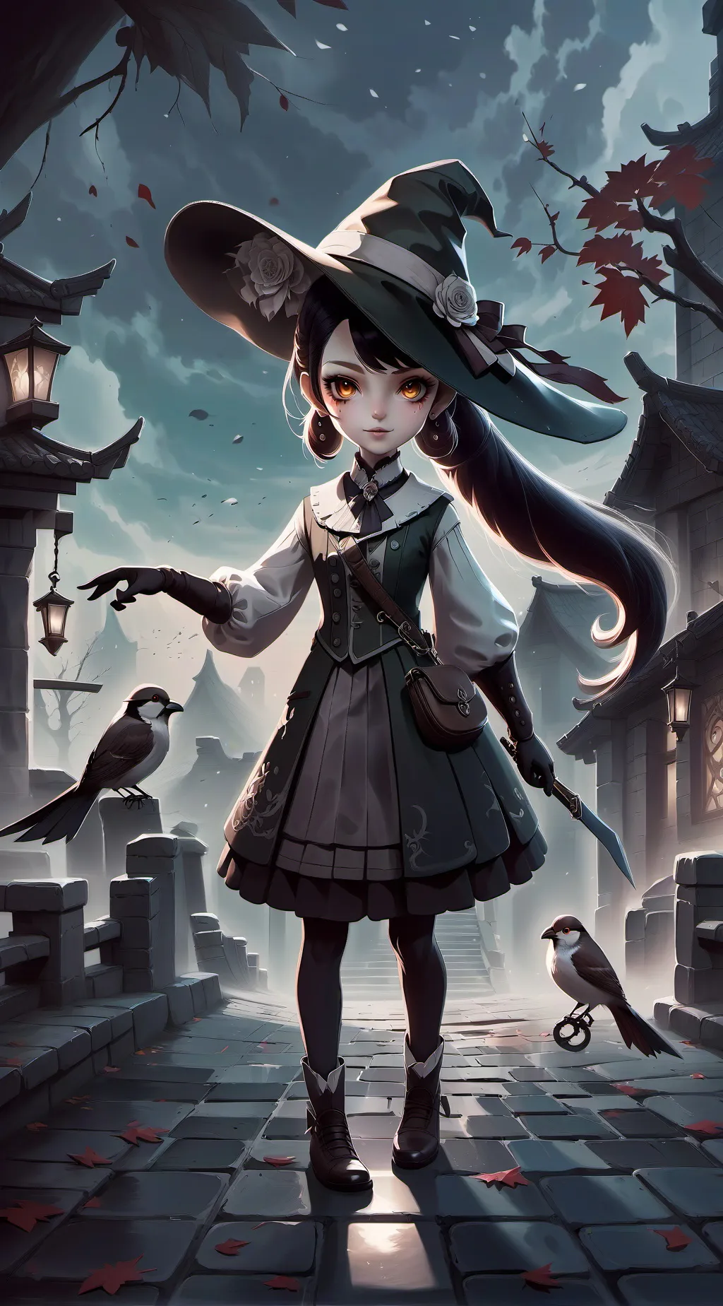 ai character: tickle doll background