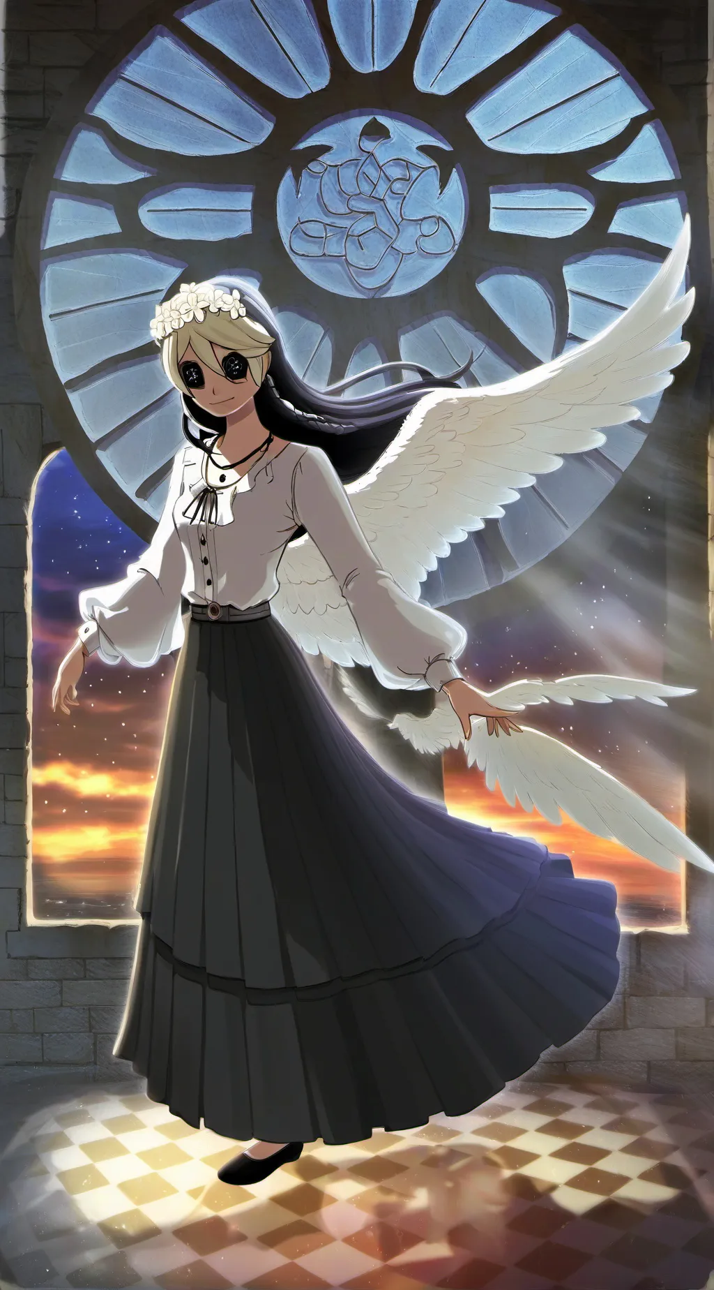 ai character: Seraphina background