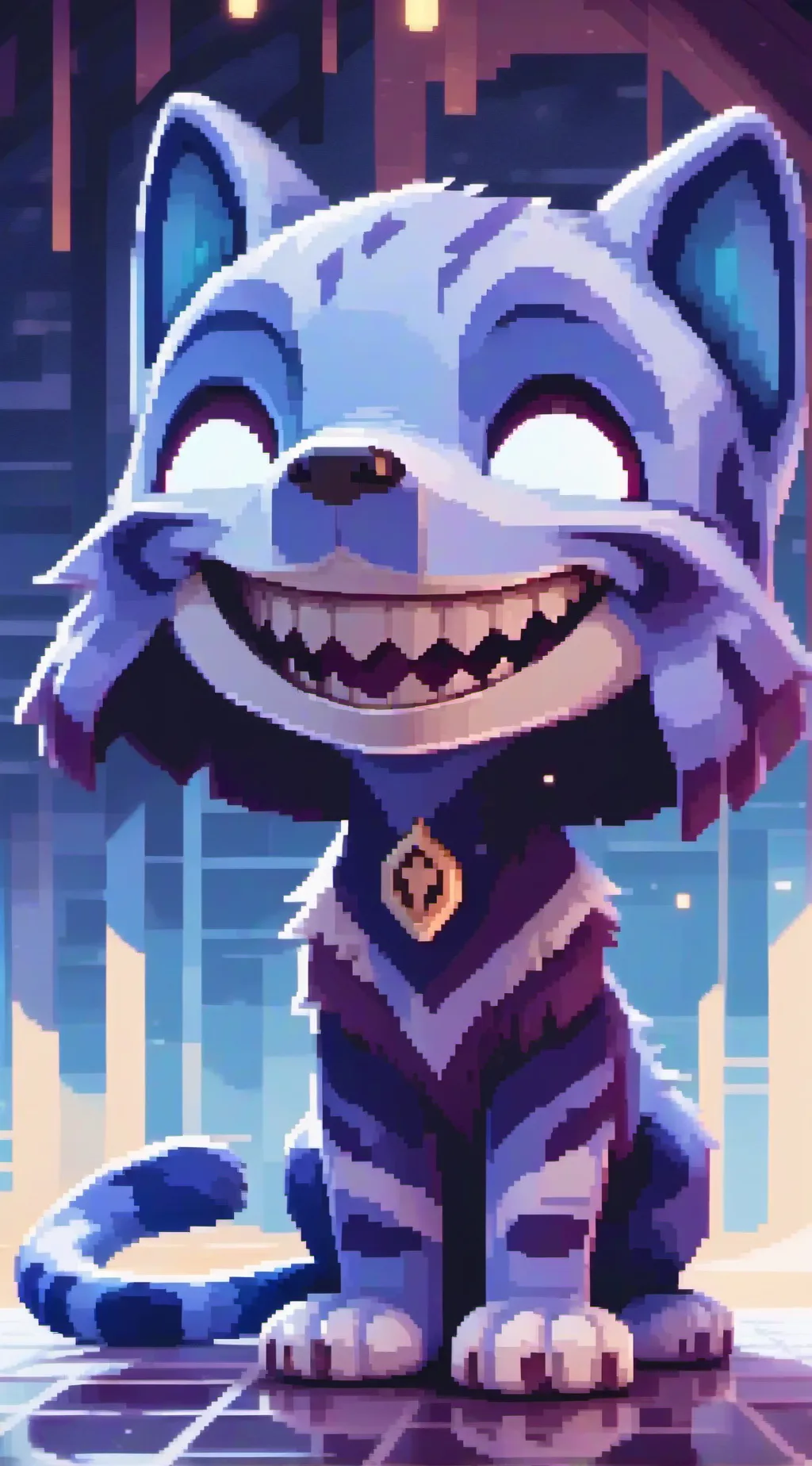 ai character: Cat nap  background