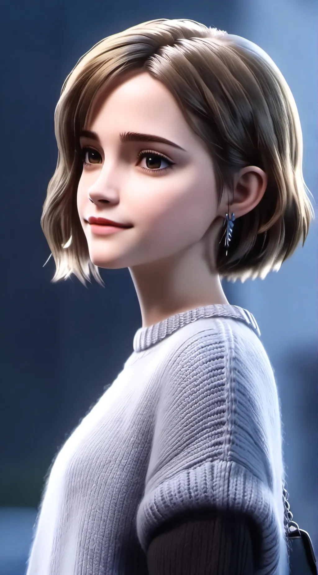 ai character: Emma  background